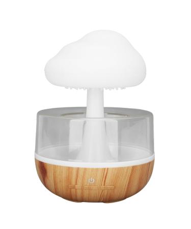 Rain cloud humidifier water drops mushroom 7 colors water drops sound essential oil diffuser USB night light aromatherapy rain cloud diffuser for relaxing mood