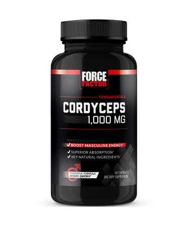 Force Factor Cordyceps 500 mg 60 Capsules