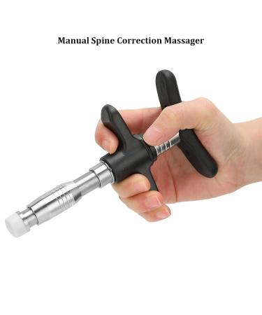 Manual Spine Massager | Chiropractic Tool for Scoliosis & Vertebral Alignment | Best Manual Massage Device - Buy Online on GoSupps.com