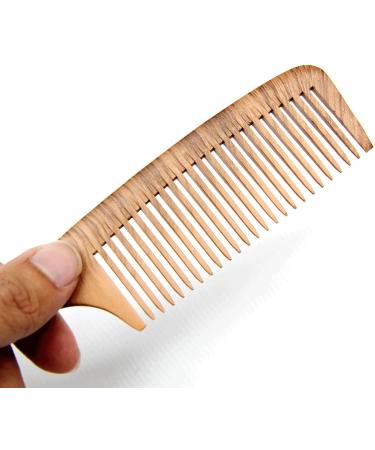 Comb Natural Pear Wooden Wide Tooth Hair Comb Scalp Head Massage Wood Comb Detangling Hair Brush for Hair Care Tools wooden comb (Color : 2) - Buy Online on GoSupps.com