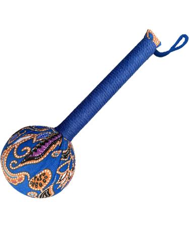 Massage Hammer Tool | Back & Body Pain Relief | Manual Wormwood Hand Massager - 26cm Blue - Buy Online on GoSupps.com