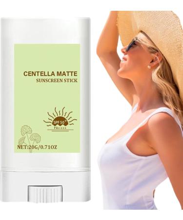  Generisch Sunblock Stick - SPF 50+ - Non-greasy matte finish - Sun protection - Sunscreen stick - Soothing hydration - Oil control - Long-lasting facial skincare - 20 g - For face and - Buy Online on GoSupps.com