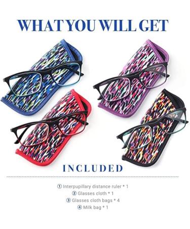 High-Quality EFE Reading Glasses for Women - Black Matt Comfortable Rectangular Design Vintage Style Feather Hinges Glare Protection - 3.00 Power - Buy Online on GoSupps.com