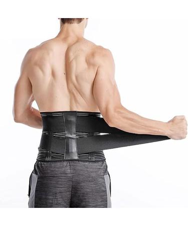 Back bandage with support bar relief from back pain for men and women breathable lordosis support belts for sciatica pain heavy lifting waist support herniated disc (herniated disc