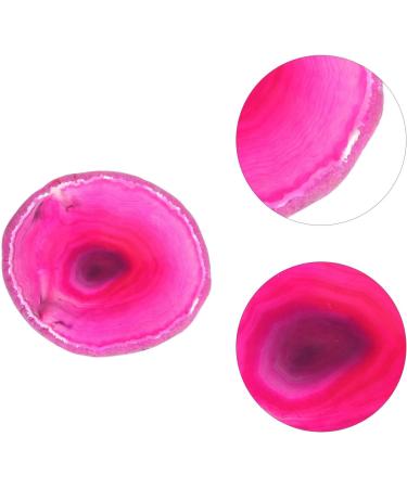 FRCOLOR 1 Piece Natural Agate Mixing Plate Durable Manicure Palette For Color Mixing Nail Art For Lipstick Pigments Elegant Storage Solution For Women - Buy Online on GoSupps.com