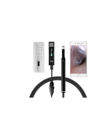 NAUTIG Ear Vision Ear Spoon Endoscope Ear Cleaner with Camera and Light Ear Wax Removal Ear Set 1080P Otoscope Ear Cleaning Tool