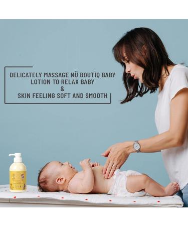 Organic Vegan Baby Lotion with Calendula Lavender | Moisturizing & Calming | 10.60 Fl Oz - Buy Online on GoSupps.com
