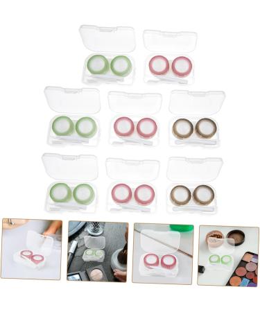 Buy Healvian 32 STK Pink Contact Lens Containers & Travel Accessories - Perfect for International Shipping - Buy Online on GoSupps.com