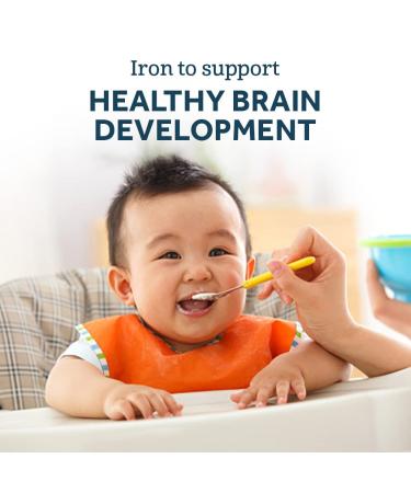 Gerber Organic 1st Foods Grain & Grow Oatmeal Baby Cereal 8oz (Pack of 6) - Healthy Infant Meal Option - Buy Online on GoSupps.com