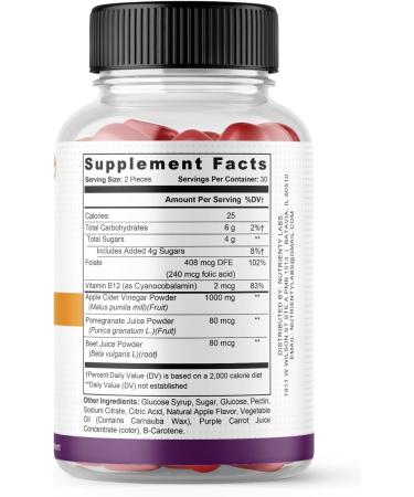 Zonata Rapid Ripped Keto ACV Gummies - 60 Count | Boost Weight Loss & Energy - Buy Online on GoSupps.com