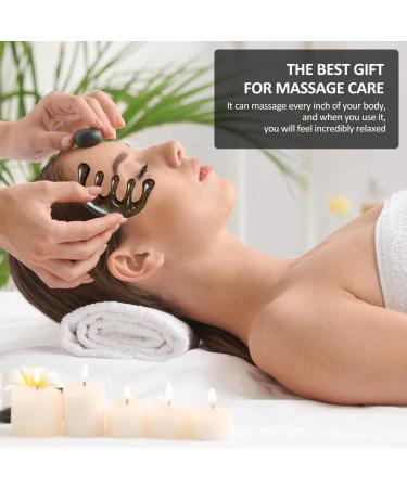 Buy Handmade Wooden Massage Comb - Wide Tooth Gua Sha & Meridian Head Massage Tool - Buy Online on GoSupps.com