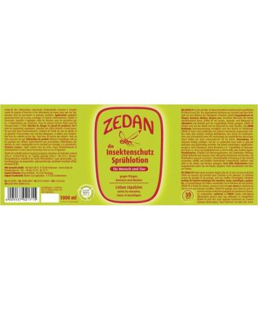 RL24 Zedan SP - Natural Insect Protection Spray for Horses & Riders | 2 x 1000 ml | Effective Against Flies Mosquitoes & More | Buy Now! - Buy Online on GoSupps.com