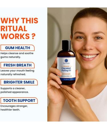 Coconut Oil Pulling Mouthwash 8 oz Virgin Clove & Mint Blend Ayurvedic Oral Rinse for Teeth Whitening Natural Mouthwash for Gums Gentle Pulling Oil for Daily Use Cocomint 8 Fl Oz (Pack of 1) - Buy Online on GoSupps.com