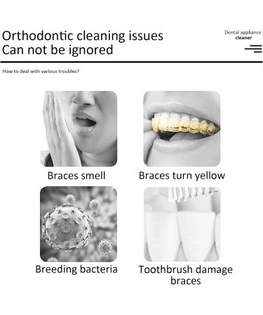 Ververt Touch Braces Cleaner - 60ml x 2 | Permanent Fragrance & Odor Removal Serum for Stains Aligners Brackets & Holders - Best Braces Removal Cleaner - Buy Online on GoSupps.com