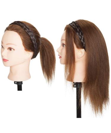 SEGO Braided Headband for Women - Adjustable Elastic Hair Band - Boho Style Synthetic Hairpiece - Wide Plaited Braids - Hair Accessories - M 4A - Buy Online on GoSupps.com