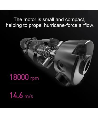 1200W Hair Dryer Folding T Shape Grey Powerful Blowing Wind Stylish Convenient for and Durable ABS and PC Material - Buy Online on GoSupps.com