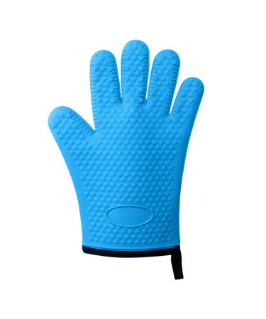 Dishwashing Gloves Silicone Baking Gloves Kitchen Accessories Heat-Resistant Indoor and Outdoor Washing Bowls Gloves Tools (Color : 1)