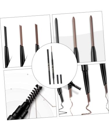 Hemoton 2 1 Eyebrow Makeup Tools Long Lasting Eyebrow Pencils Double-end Eyebrow Pencil Triangle Eyebrow Pencil Makeup Accessories Eyebrow Pencil Brush Dual-use Pencil 1 count (Pack of 1) Grey - Buy Online on GoSupps.com
