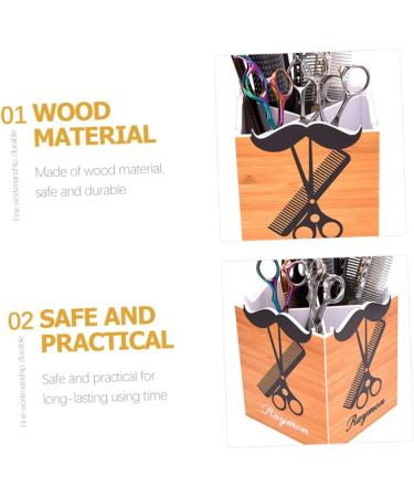 Beaupretty Multifunctional Pencil Cup & Storage Box for Hairdressing Scissors & Combs - Plastic Organizer for Salons - Buy Online on GoSupps.com