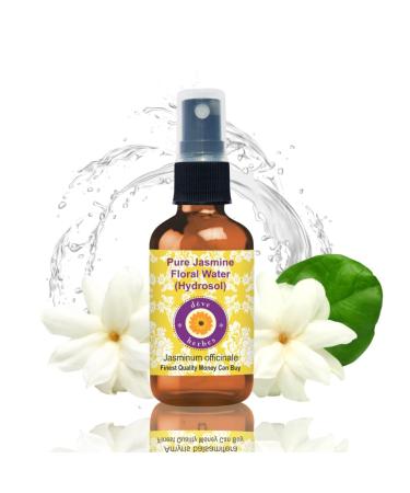 d ve herbes Pure Jasmine Floral Water (Hydrosol) (Jasminum officinale) 100% Natural Therapeutic Grade 100ml (3.38 oz)