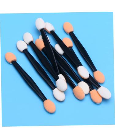 FOMIYES 100pcs Make up Sponge Eye Makeup Eyeshadow Stick Makeup Brush Double Head Beauty Tools - Buy Online on GoSupps.com