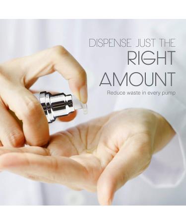 Buy Sterile Airless Pump Bottle 1 OZ - Refillable Cosmetic Container for Makeup & Serums Leak-Proof & Shockproof BPA-Free - International Shipping Available - Buy Online on GoSupps.com