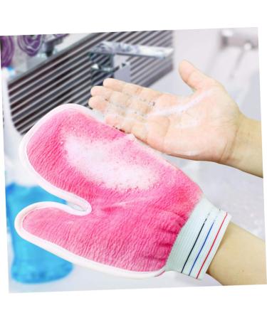 Hemoton Anti-Scald Shower Gloves with Rhinestone Separator - Exfoliating Luxury Spa Bath Accessory & Car Diffuser Scrubber - Buy Online on GoSupps.com
