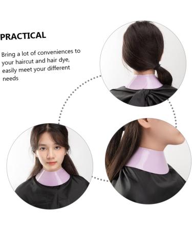 Ipetboom Scarf Hair Cut Cape Fox Ears Headband Collar Stays for Men Hair Cutting Guide Collar Cutting Collar for Hairstylist Mens Apron Mens Overalls Cape for Hair Cutting Purple 29x29cm - Buy Online on GoSupps.com