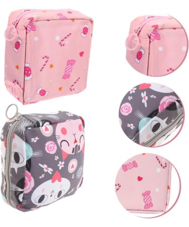 Healifty 20 Pcs Napkin Storage Bag - Travel Hygiene Coin Purse for Women | Menstrual Period Starter Kit & Reusable Pouches - Buy Online on GoSupps.com