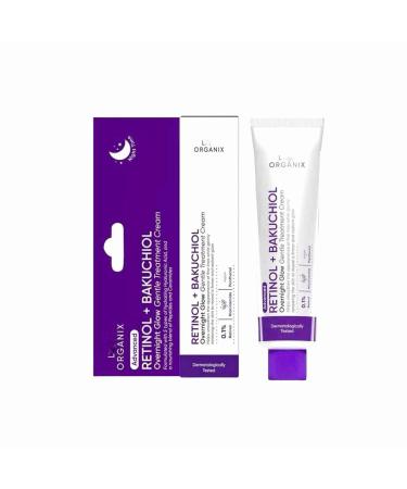 L ORGANIX Retinol+ Bakuchiol Overnight Glow Gentle Treatment Cream 30g