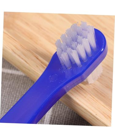 Buy Tovinanna 4-Piece Double-Headed Travel Toothbrush Set for Dentures | Pro Cleaning Tool for False Teeth | International Shipping Available - Buy Online on GoSupps.com