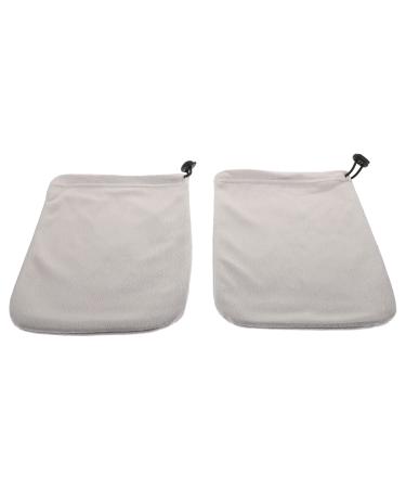 Lurrose 1 pair of wax heating insulation gloves Paraffin gloves Wax gloves Handling gloves for work paraffin wax hand moisture cream gloves permanent waves gray
