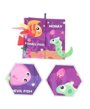 Shop Abaodam 2ST Fabric Book - Baby Sensory Storybook & Toddler Learning Toys | Soft Touch Children's Toys for Girls - Buy Online on GoSupps.com