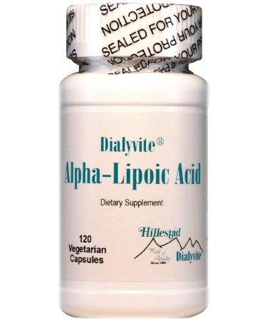 Dialyvite Alpha-Lipoic Acid - 120 Capsules