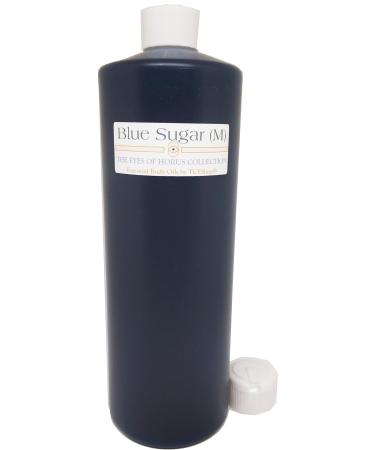 Blue Sugar - Type For Men Cologne Body Oil Fragrance Flip Cap - Blue - 32 oz. - ID#25806 32 Fl Oz (Pack of 1)