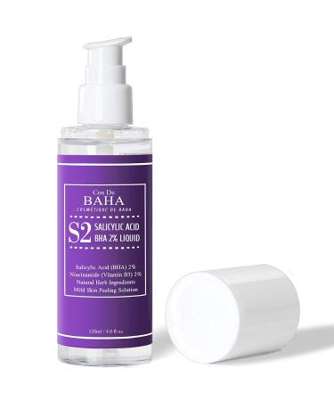 Cos De BAHA Salicylic Acid BHA 2% Liquid 4 fl oz (120 ml) - Buy Online on GoSupps.com