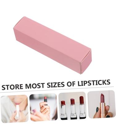 SOLUSTRE 50pcs Boxes Handmade Paper Box Lip Gloss Lipstick Maker Kraft Boxes for Diy Packing Bag Aromatherapy 50 count (Pack of 1) Pink - Buy Online on GoSupps.com