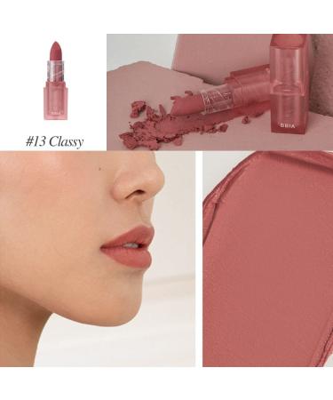 BBIA Last Powder Lipstick Classy Edition | Dry Rose Powder Matte Lipstick - 3.5g | Full Coverage, Non-Drying, Long-Lasting Korea Lip Makeup - Buy Online on GoSupps.com