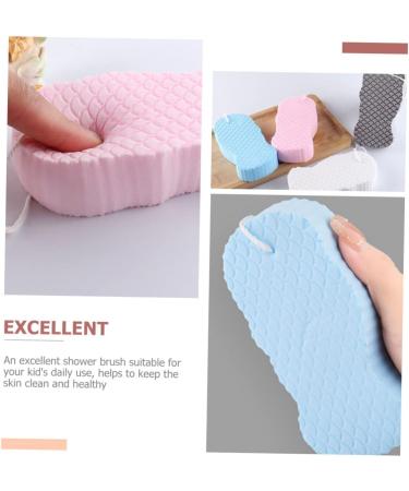 Didiseaon 3 Sets Children's Bath Sponge Body Cleaning Sponge Kids Tools Sponge for Bath Dead Skin Remover for Body Household Body Scrubber Bath Accessories Infant Products Portable PVA 3D - Buy Online on GoSupps.com