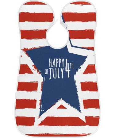 Beard Bib Apron for Men - Non-Stick Waterproof Hair Catcher | Perfect for Grooming & Trimming | 4th July Independence Day Gift - Buy Online on GoSupps.com