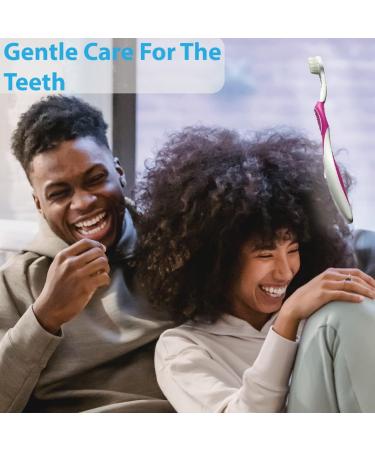 SDC Extra Soft Manual Toothbrush for Sensitive Gums | Ideal for Periodontal Therapy | 1-Pack | Maintains Oral Hygiene - Buy Online on GoSupps.com