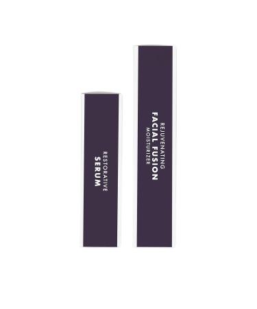 Vieve's Leaves Hydrating Skincare Kit for Sensitive Skin | Vegan & Cruelty-Free 2-Step Clean Face Routine Moisturizer & Serum Duo - Buy Online on GoSupps.com