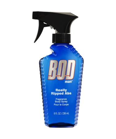 Parfums De Coeur Bod Man Really Ripped Abs Fragrance Body Spray for Men, 8 Ounce