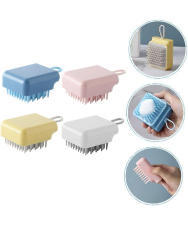 Bcoath 4-Piece Massage Shampoo Brush Set | Scalp Washer & Massager for Hair Care - Buy Online on GoSupps.com