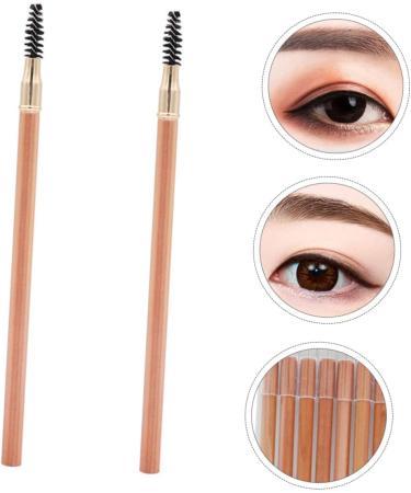 VINTORKY 2pcs Makeup Tool Makeup Pencils Eyebrow Brush Women Eyebrow Pencil with Brush Wood - Buy Online on GoSupps.com