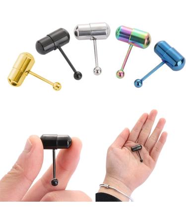 Buy Lamala Vibrating Tongue Bar - Prickly Body Jewelry for Men & Women - Adult Silver - International Shipping Available - Buy Online on GoSupps.com