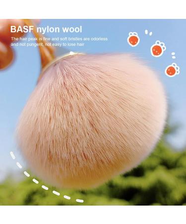 dijiusidy Makeup Brush Foundation Powder Blending Cosmetic Brushes Long Handle Plating Washable Reusable Soft Make Up Tool Colorful - Buy Online on GoSupps.com