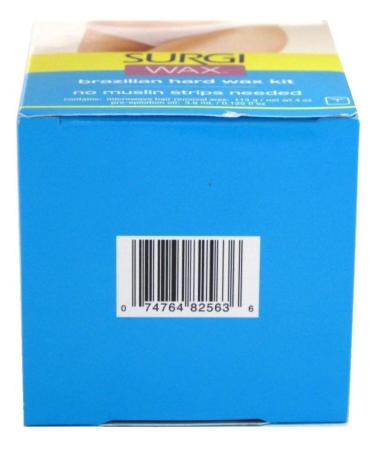 Surgi Wax Brazilian Hard Wax Kit - 4oz (118ml) - 6 Pack for Private Parts - Buy Online on GoSupps.com
