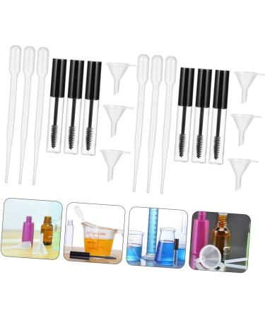 Ipetboom 8 Sets Mascara Tube Perfume Bottles Empty Eyeliner Tubes Plastic Bottle Travel Outdoor Funnel 10X1.5cmx4pcs Assorted Colorx4pcs - Buy Online on GoSupps.com