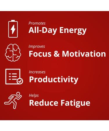 Herbal Nitro Extreme Energy Pills - Maximum Strength All-Day Supplement for Energy, Mood, and Focus | 100% Natural | Reduce Fatigue and Boost Energy | No Jitters, Crash, or Chemicals - 60 Count - Buy Online on GoSupps.com